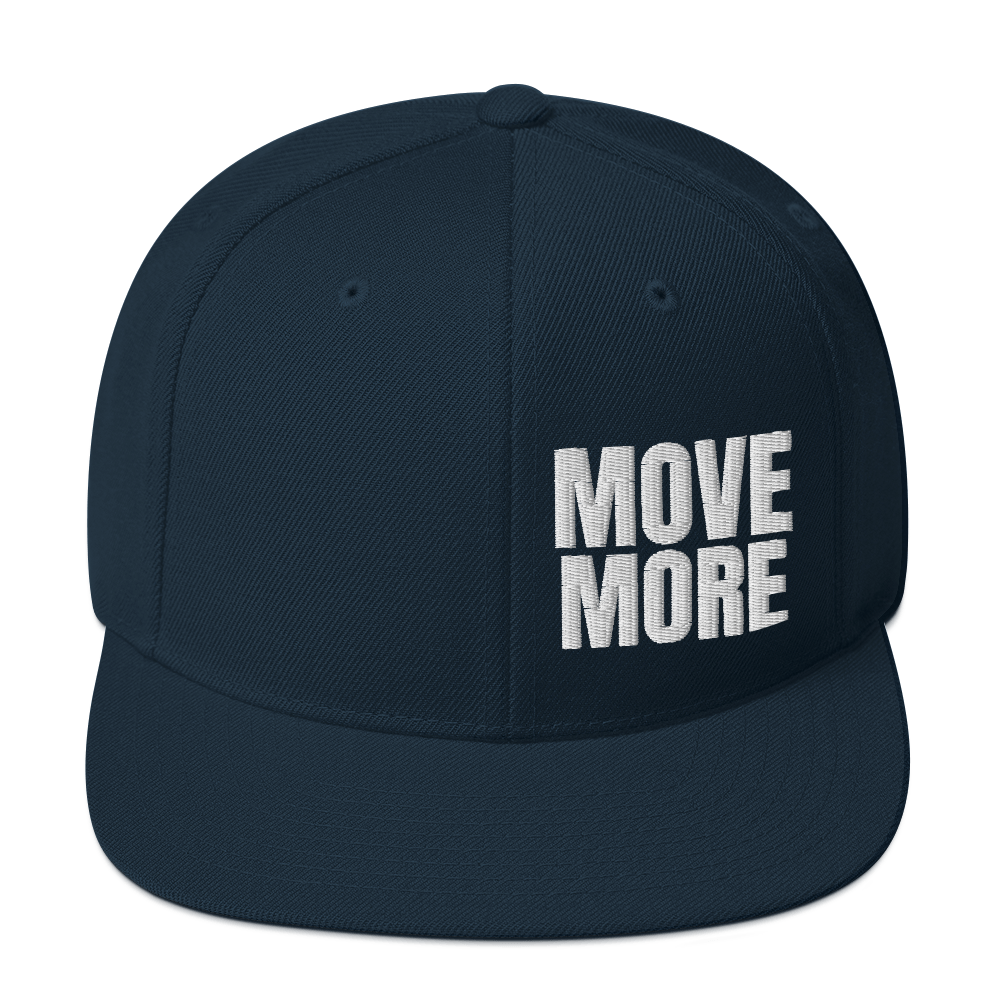 MOVE MORE Snapback Hat