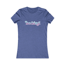 Load image into Gallery viewer, Be Kind Women's Retro Graphic T‑Shirt
