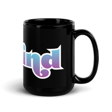 Load image into Gallery viewer, Be Kind Black Glossy Mug
