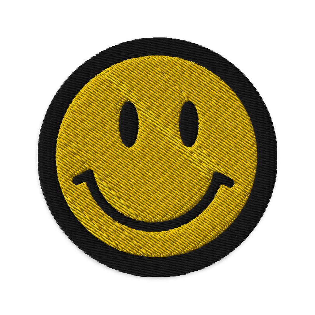 SMILE Embroidered Patch